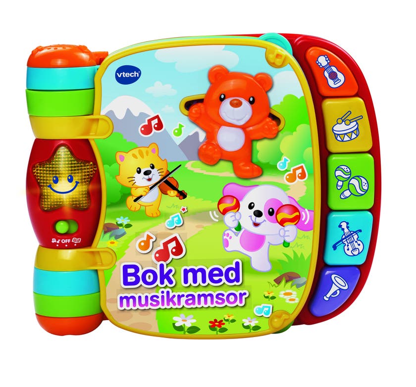 Vtech, Baby bok med musikramsor SE