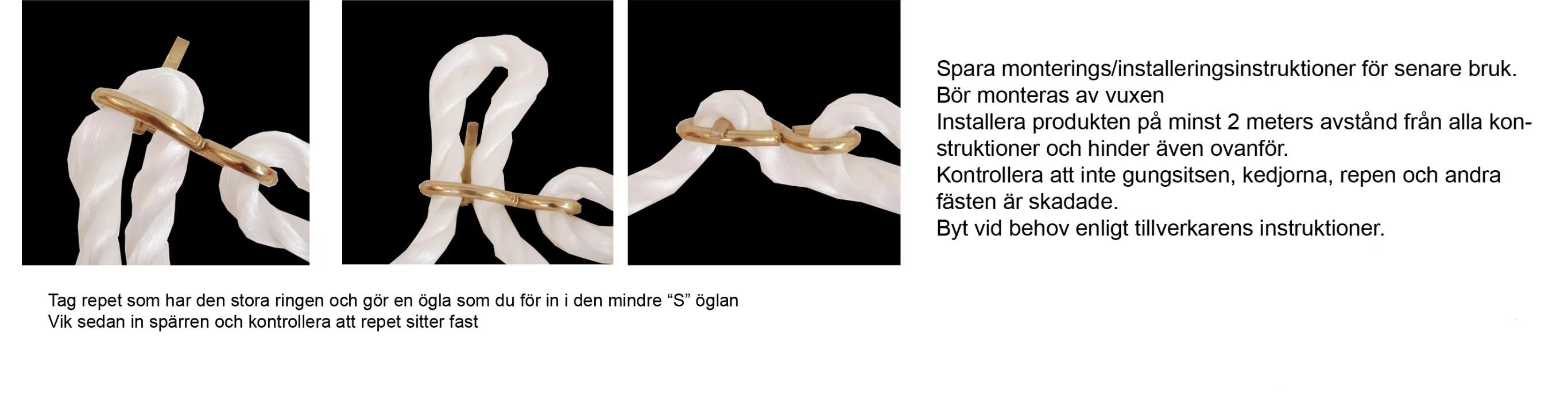 Trapets och Romerska Ringar – komplett gymnastikset för barn