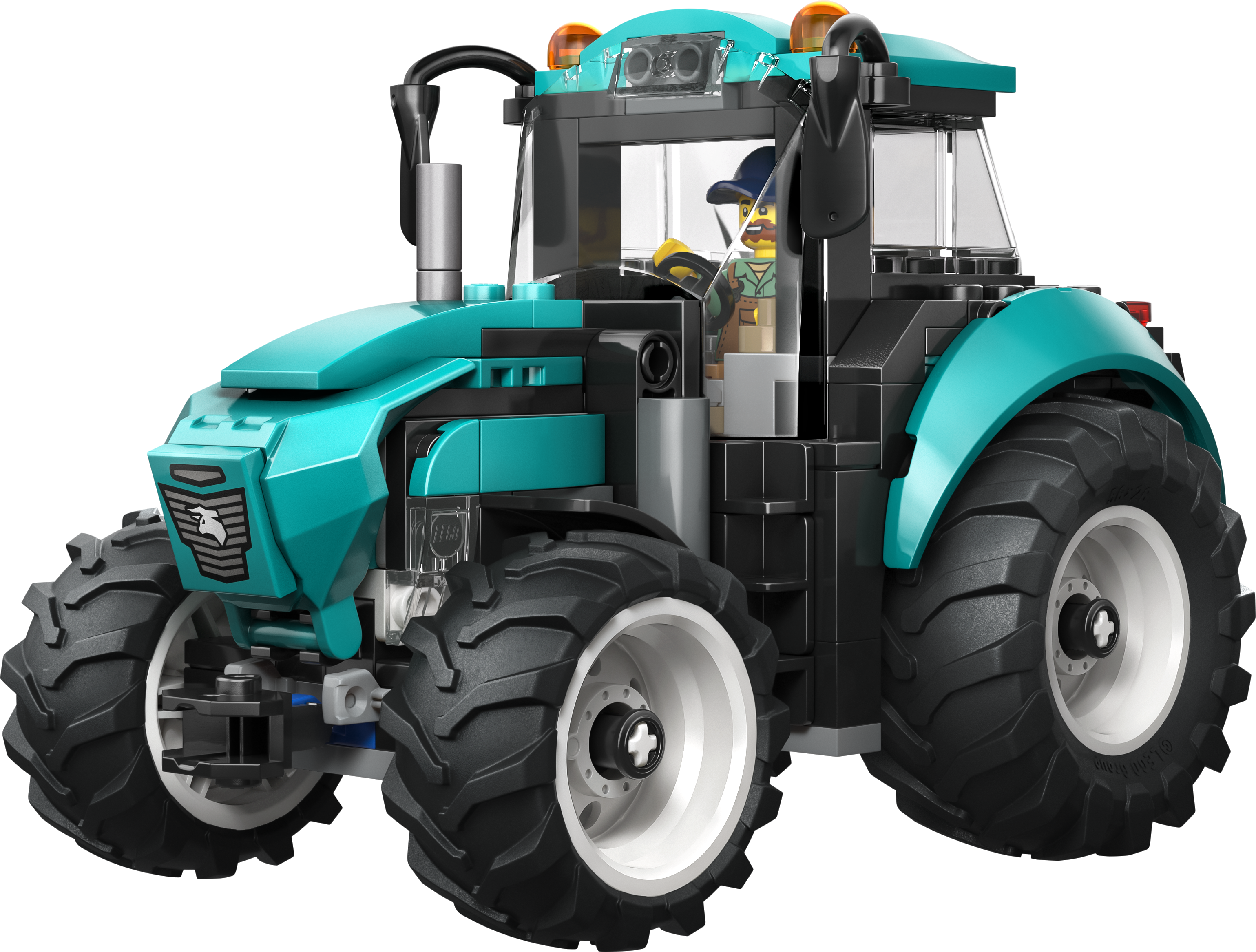 LEGO® City Traktor Byggset med bondgårdsleksak och minifigur 60498