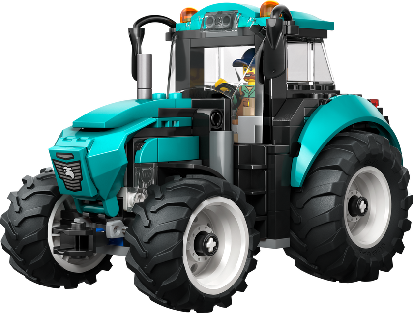 LEGO® City Traktor Byggset med bondgårdsleksak och minifigur 60498