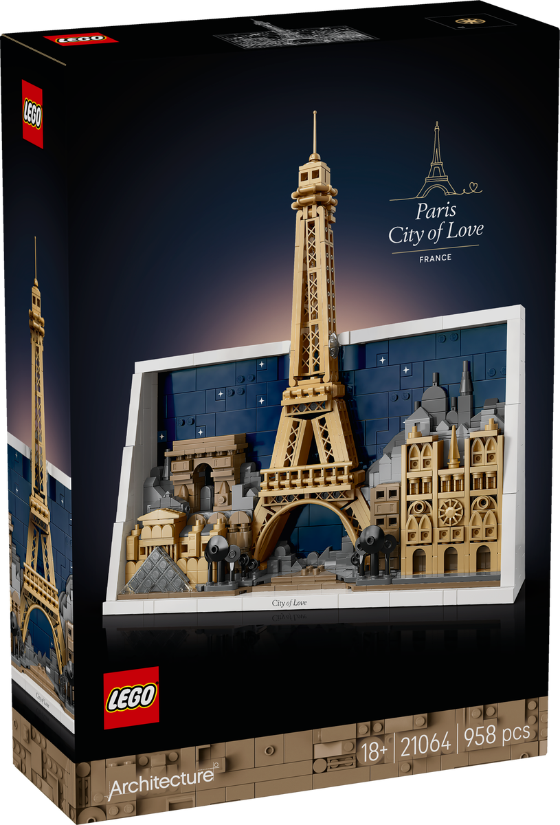 LEGO® Architecture Paris – kärlekens stad Byggset 21064
