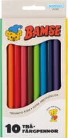 Bamse Träfärgpennor