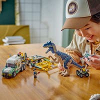 LEGO Jurassic World 76966, Dinosaurieuppdrag: transportbil med allosaurus