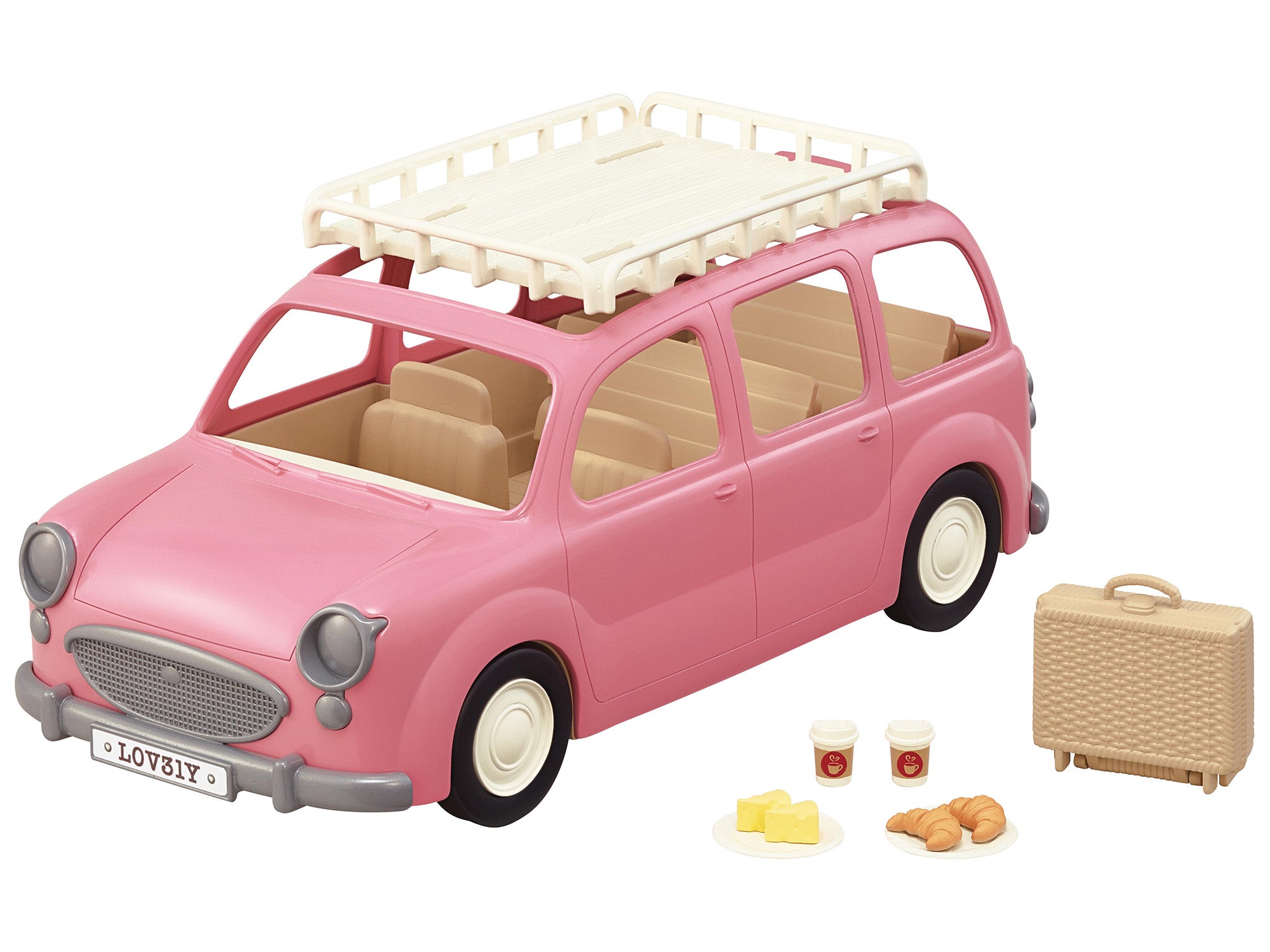 Sylvanian Families - Familjebil - rosa