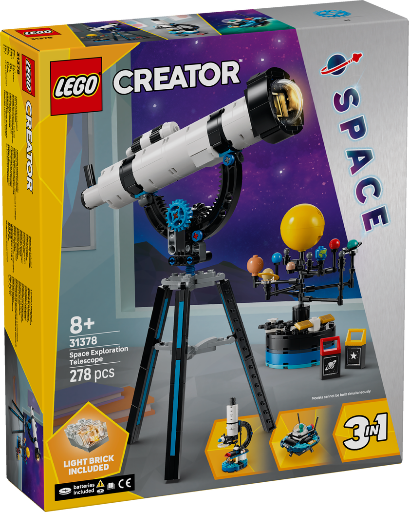 LEGO® Creator 3-i-1 Rymdteleskop Leksak 31378