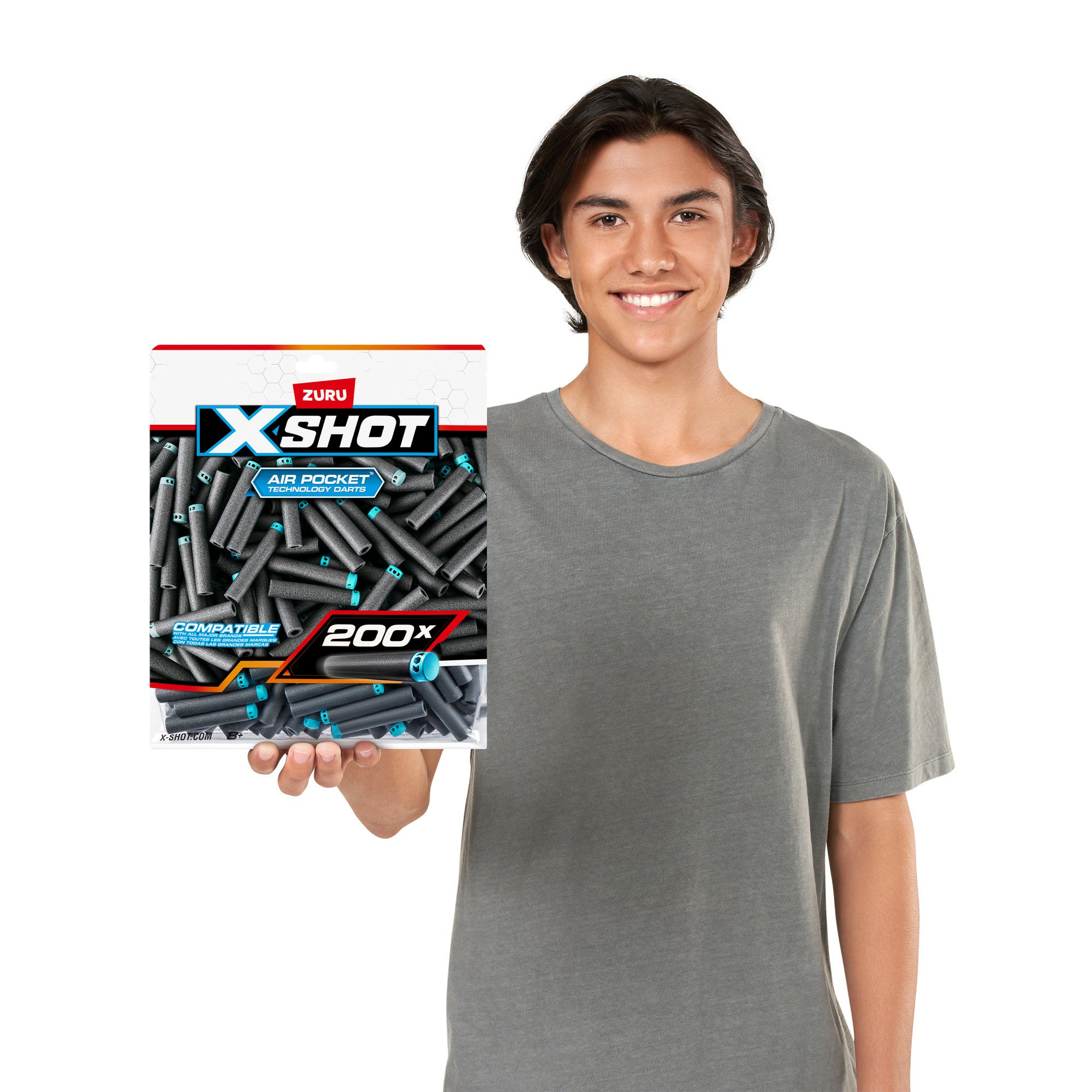 XSHOT Excel 200PK Refill Darts Foilbag