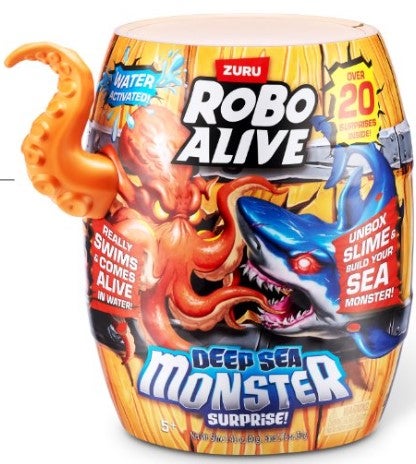 Robo Alive Deep Sea Monster Surprise