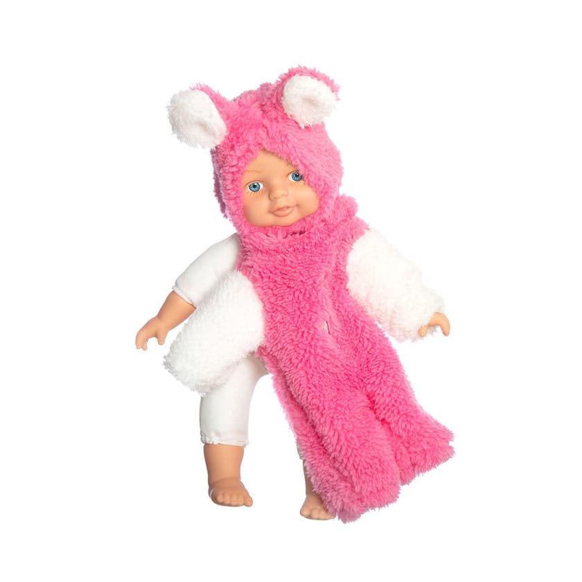 Humble&Heart, Alisa 30cm i rosa djurdräkt