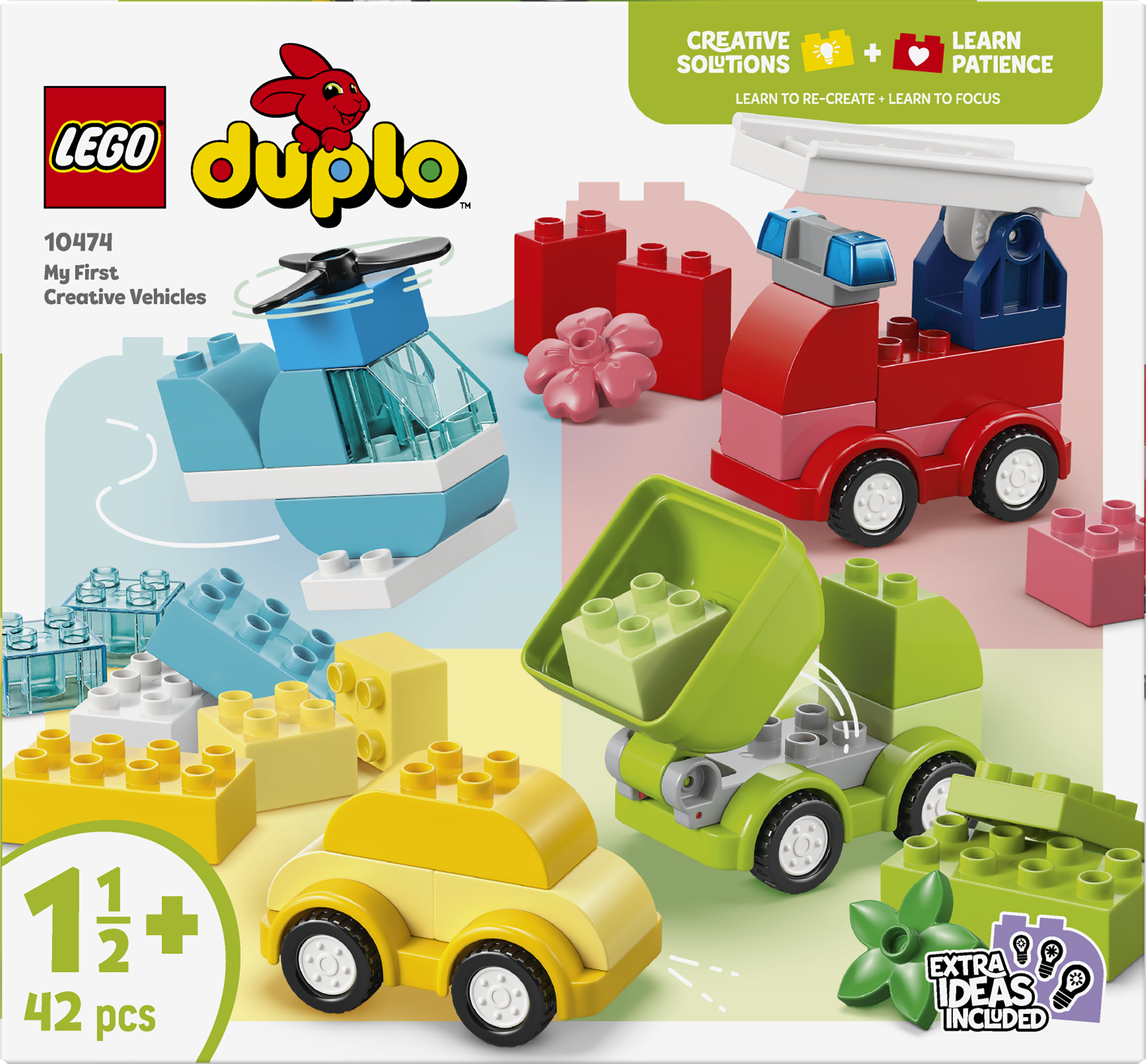 LEGO® DUPLO® Mina första kreativa fordon Leksak 10474