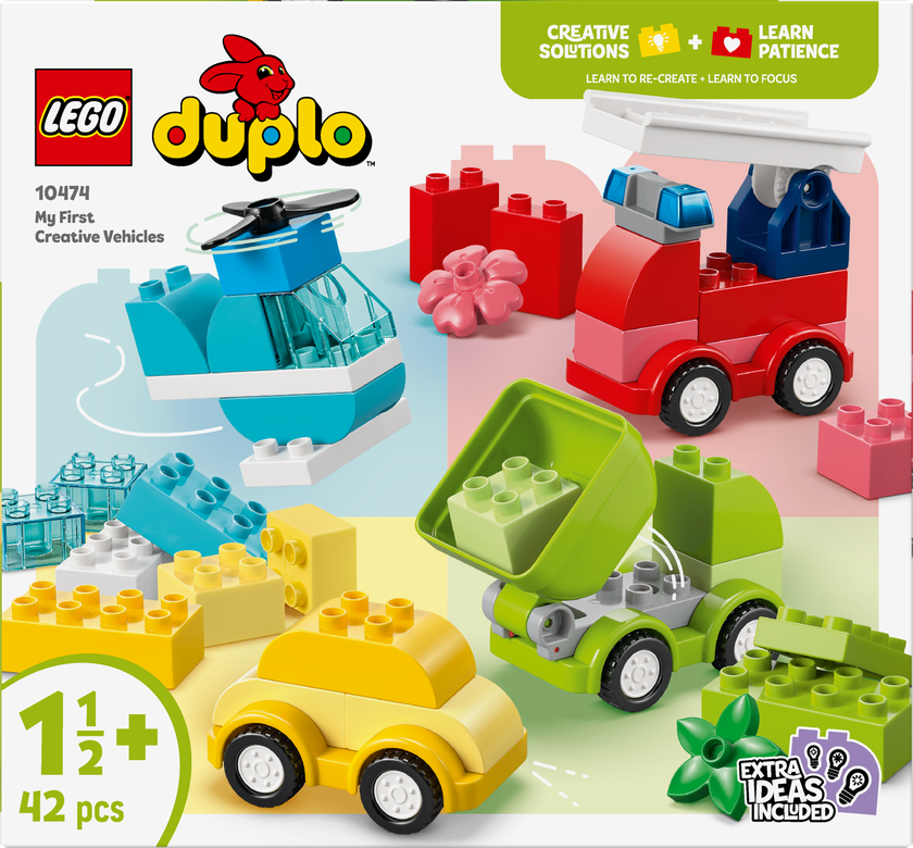 LEGO® DUPLO® Mina första kreativa fordon Leksak 10474