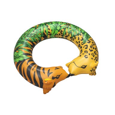 WEBBFYND Bestway 43" x 35"/1.09m x 89cm Jungle Dream Split Swim Tube