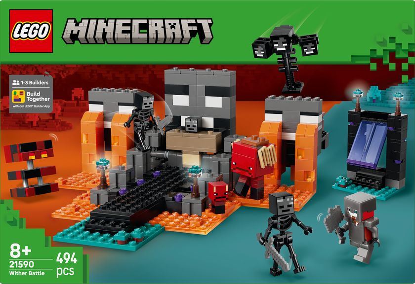LEGO® Minecraft® Wither-strid Spelpresent för låtsaslek 21590