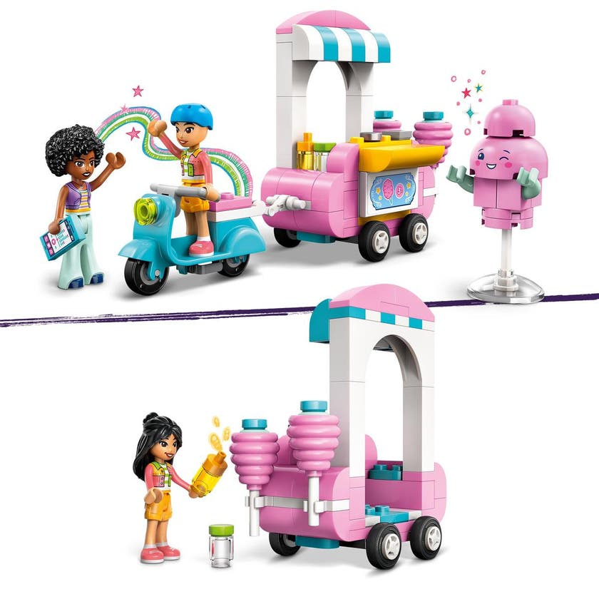 LEGO Friends 42643, Sockervaddsstånd och vespa
