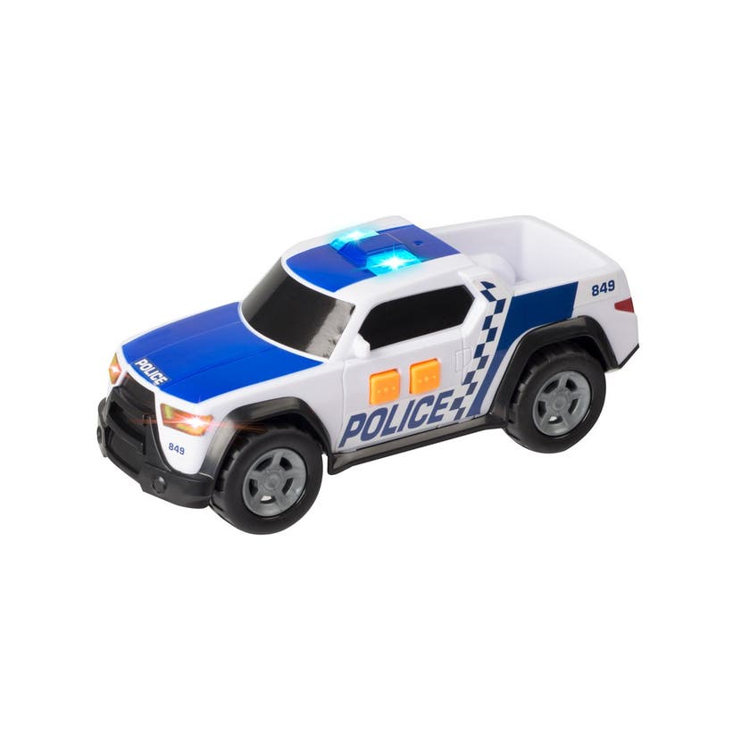 Teamsterz, Polisbil pick-up 15 cm med ljud & ljus