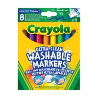 Crayola 8 Ultra Clean -Filtpennor