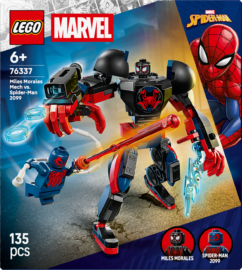 LEGO® Marvel Miles Morales robot mot Spider-Man 2099 - 76337