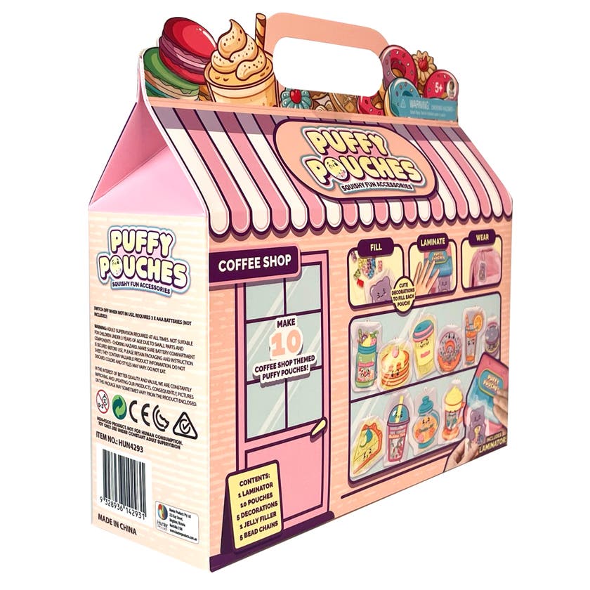 Puffy Pouches Temakit – skapa 10 påsar med laminator