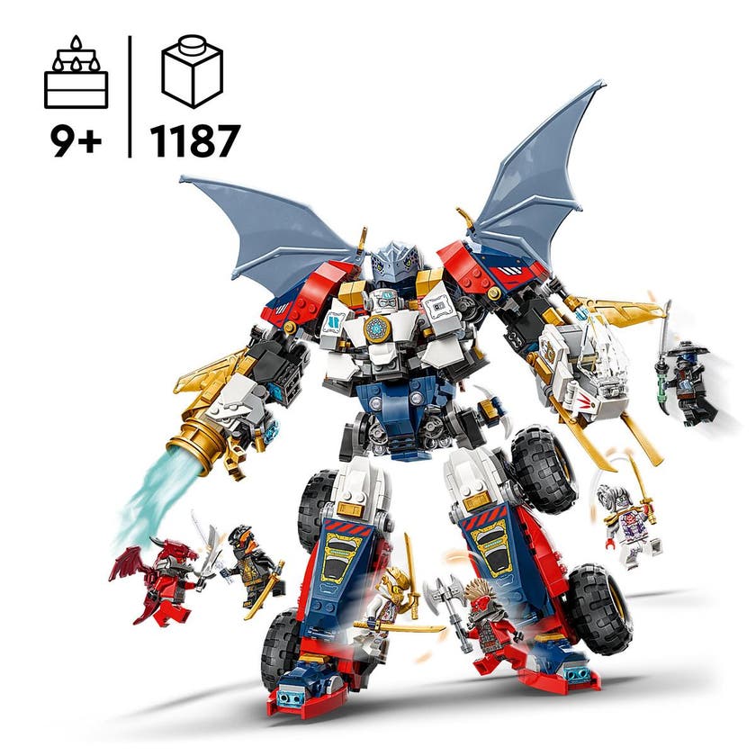 LEGO Ninjago 71834, Zanes ultrakomborobot