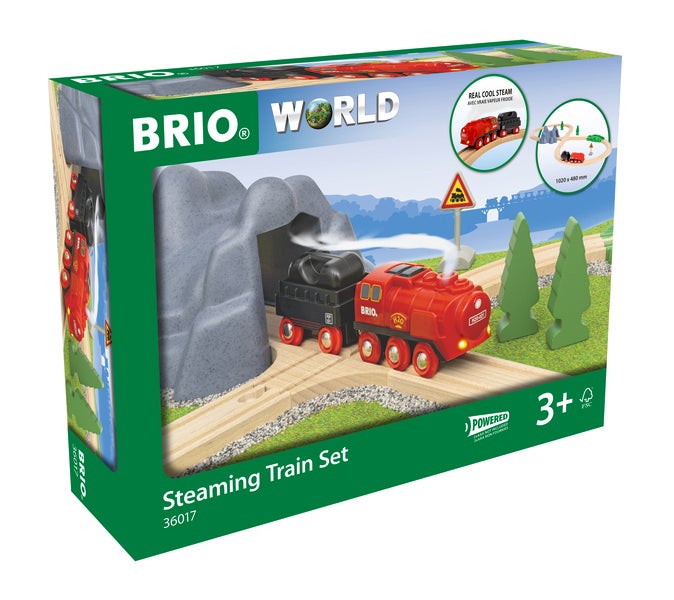 Brio Tåg, Steaming train Set