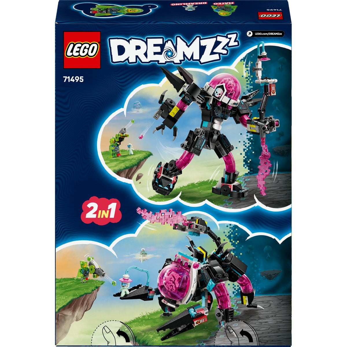 LEGO DREAMZzz 71495, Mateo mot cyberhjärnroboten
