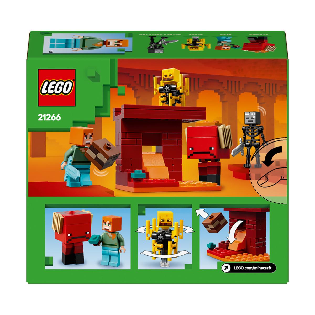 LEGO Minecraft 21266, Lavastriden i Nether