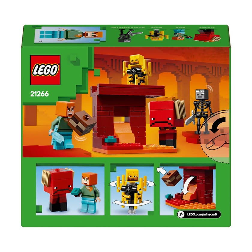 LEGO Minecraft 21266, Lavastriden i Nether