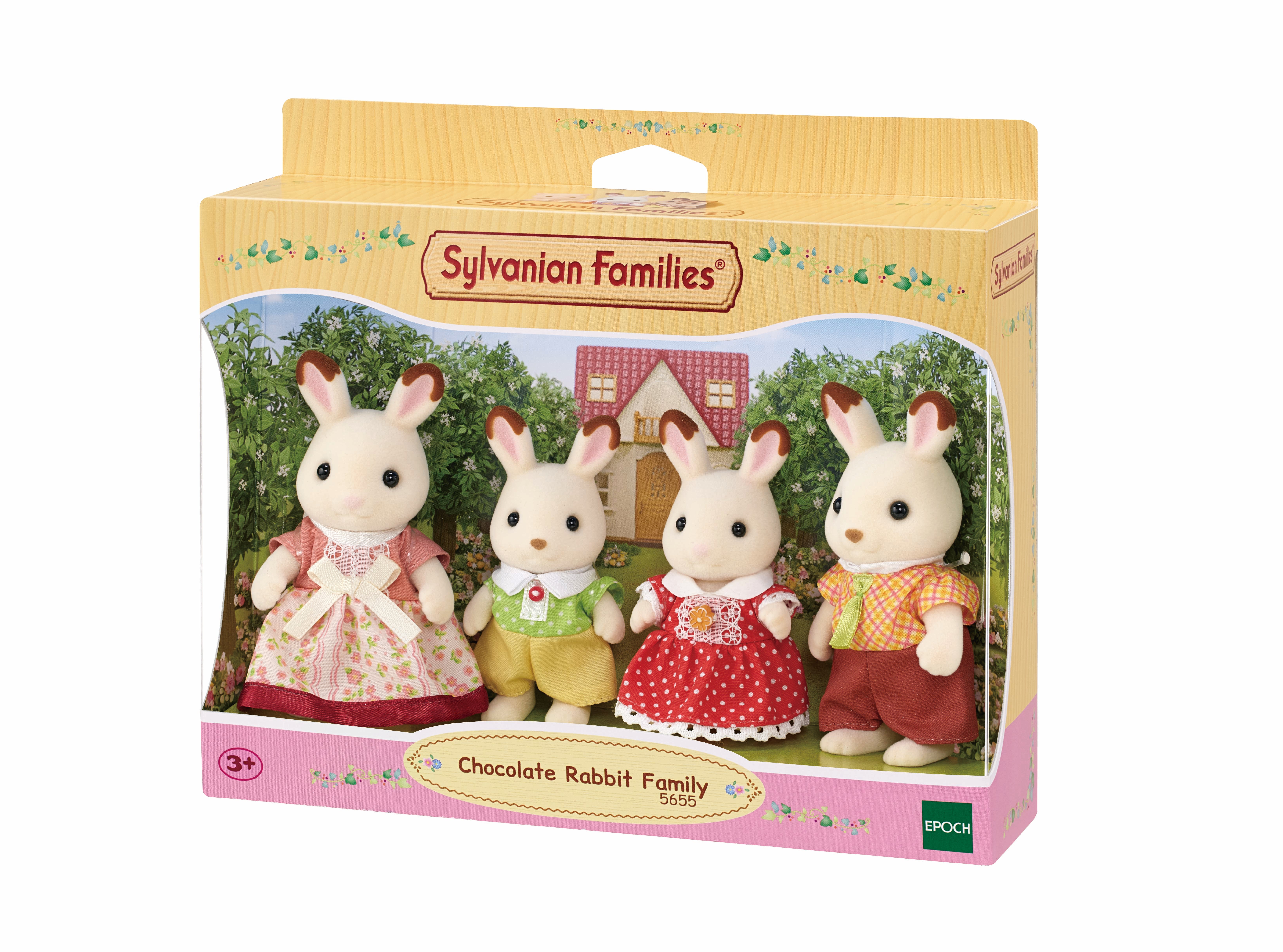 Sylvanian Families - Familjen Chokladkanin