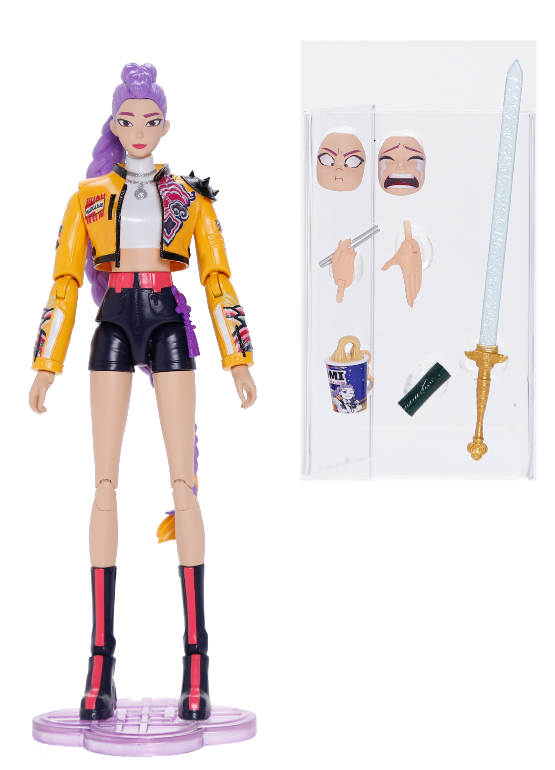 K-Pop Demon Hunters Rumi actionfigur 15 cm
