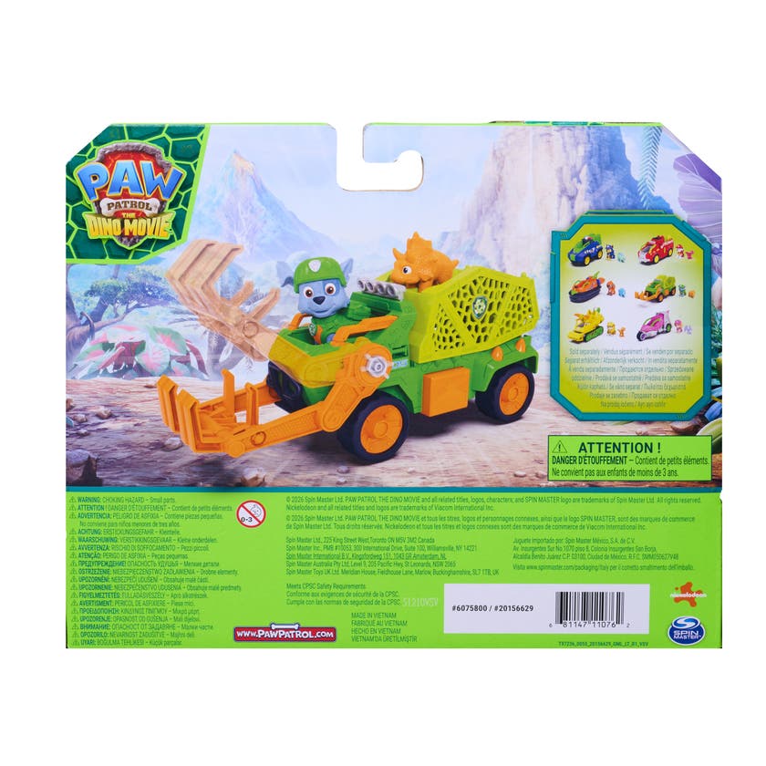 PAW Patrol Rocky Dinosaurie Leksaksfordon