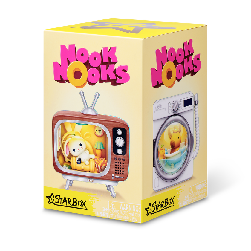 Star Box Nook Nooks - LED-upplysta samlarfigurer