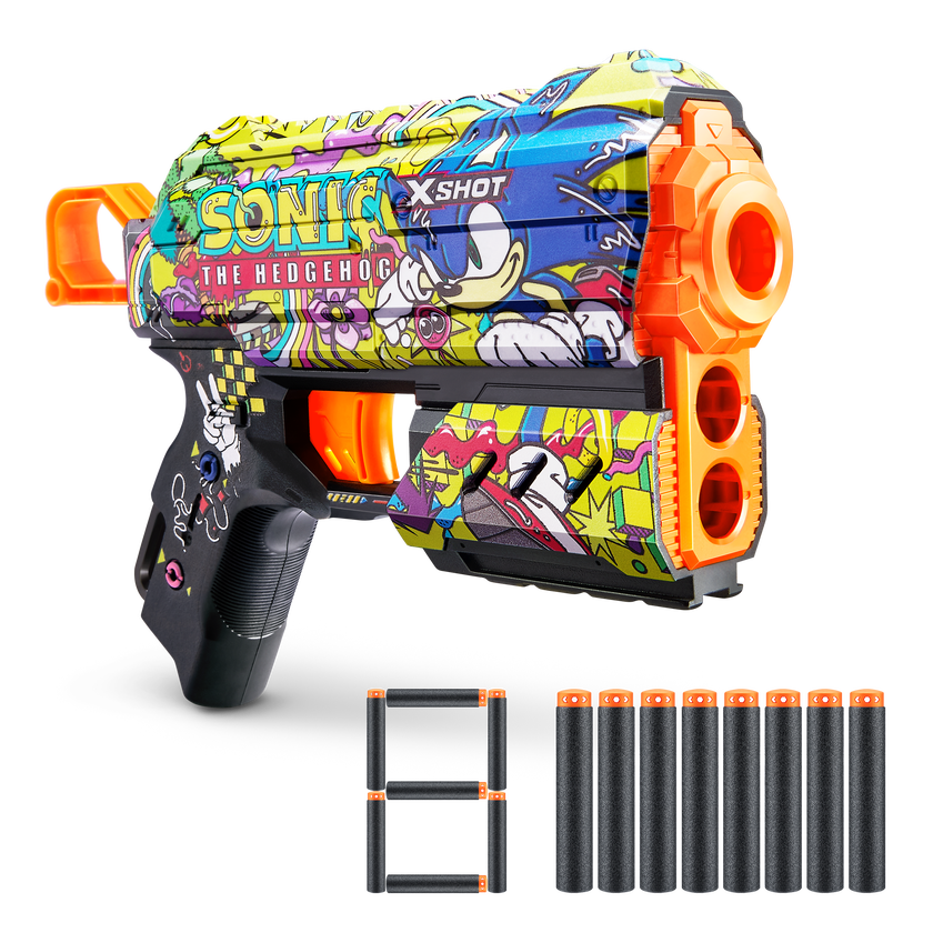 XSHOT SKINS-FLUX(8 Darts) SONIC