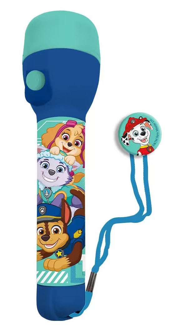 Paw Patrol, Ficklampa med Led Ljus