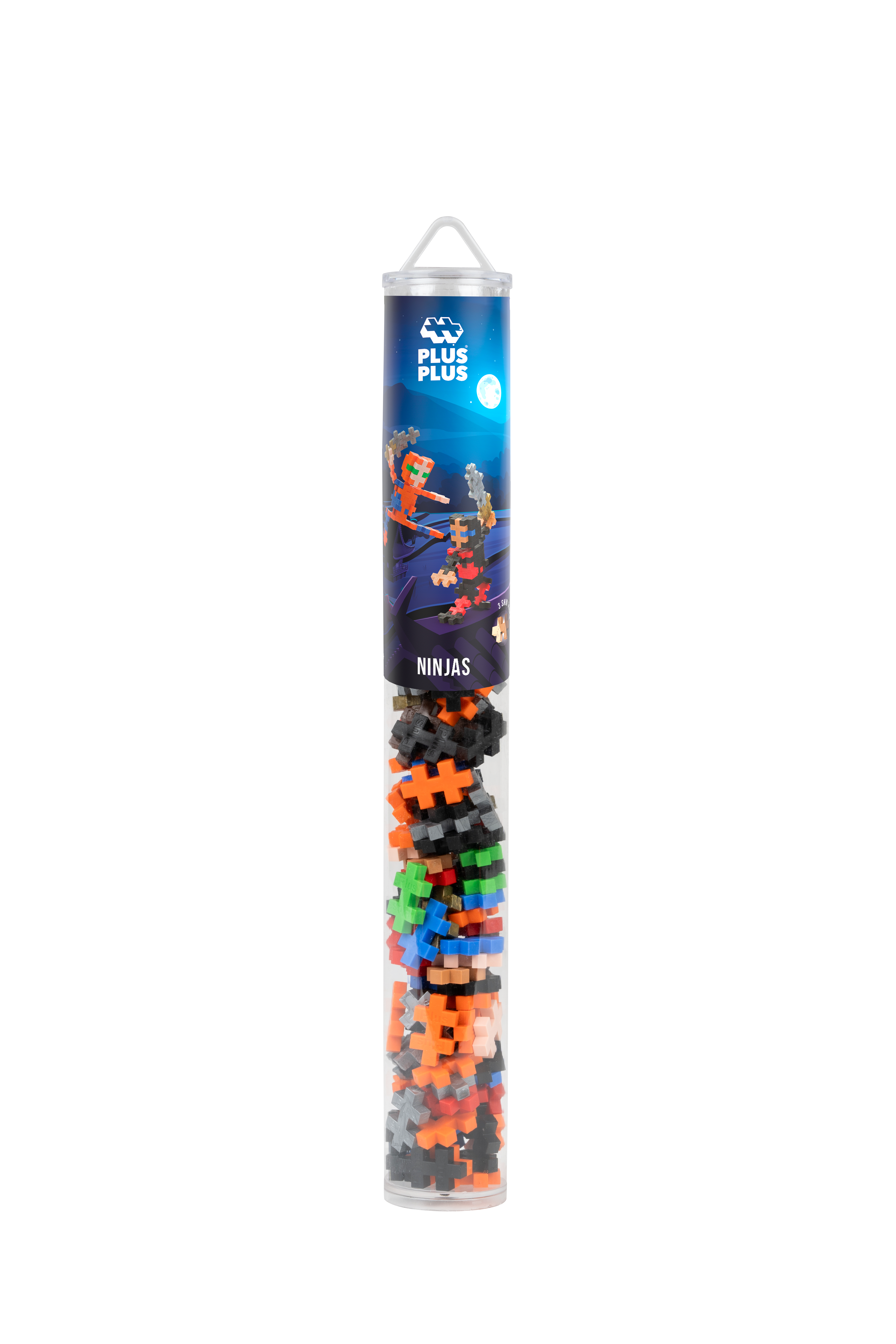 Plus-Plus - Ninjas / 100 pcs Tube