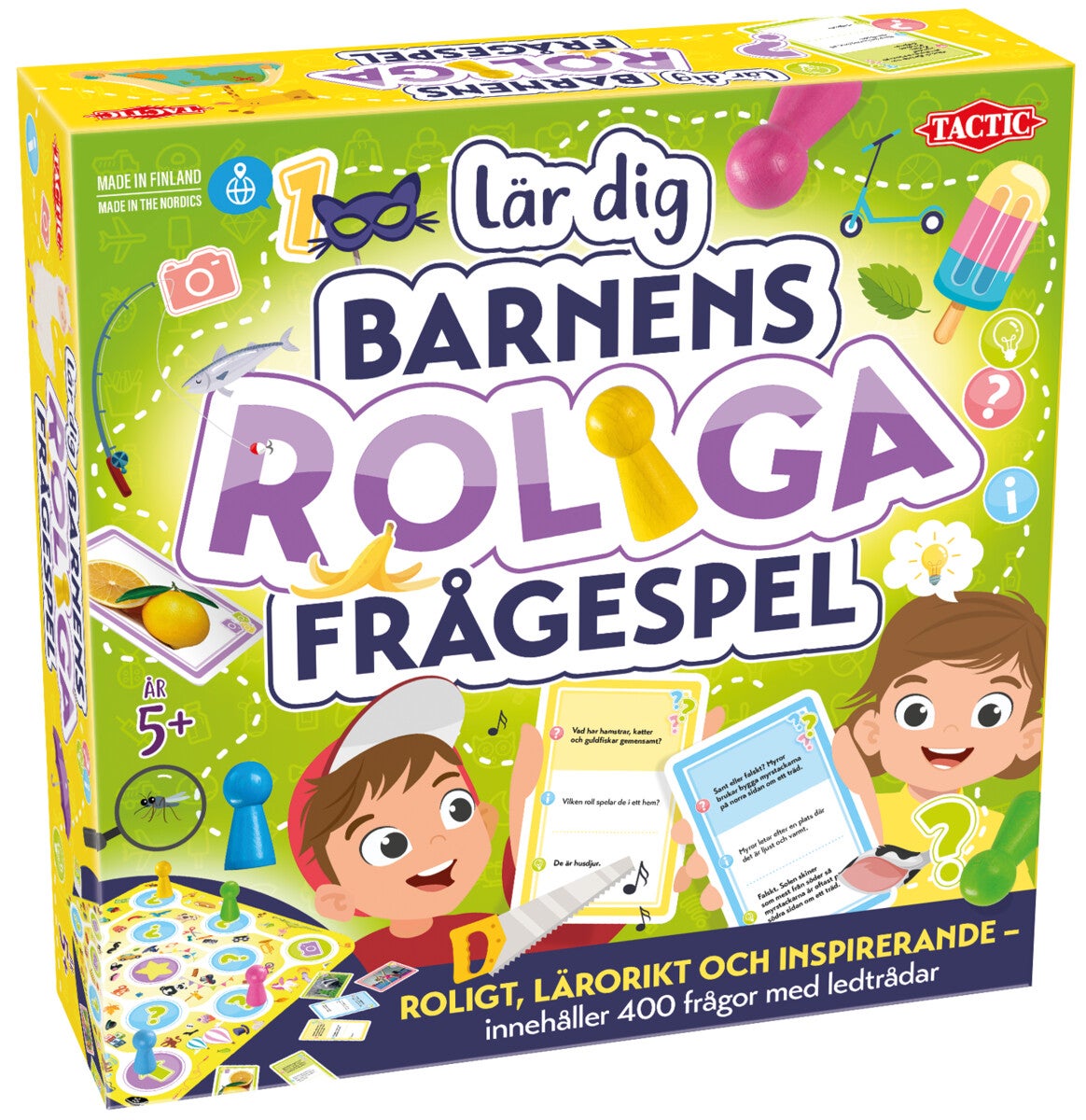 Mitt första frågespel för barn från 5 år