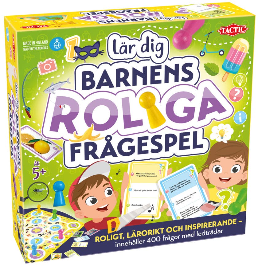 Mitt första frågespel för barn från 5 år