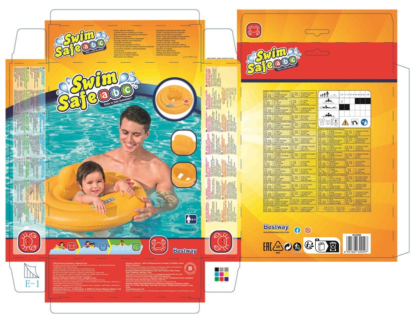 Bestway Baby Sittbadring 69 cm