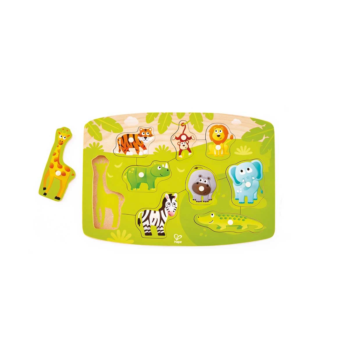 Hape Jungle Peg Puzzle