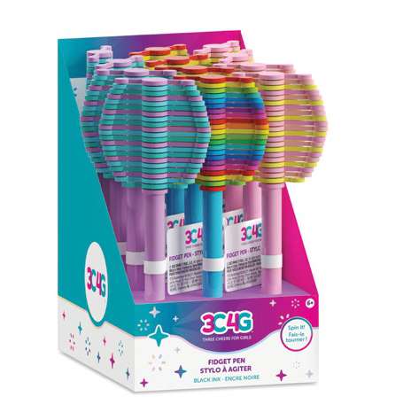 Make it Real - Fidget Spinner Pen (PDQ 12 pcs )