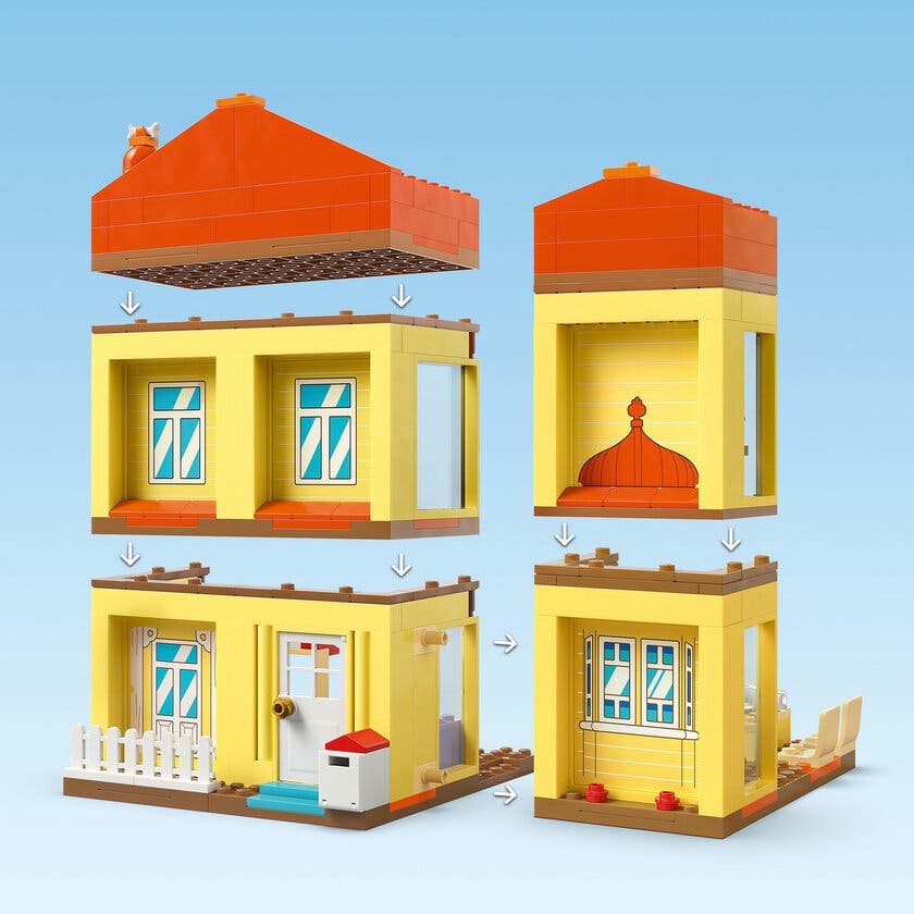 LEGO® Bluey: Blueys hus Lekset, Byggset med familjevilla 11203