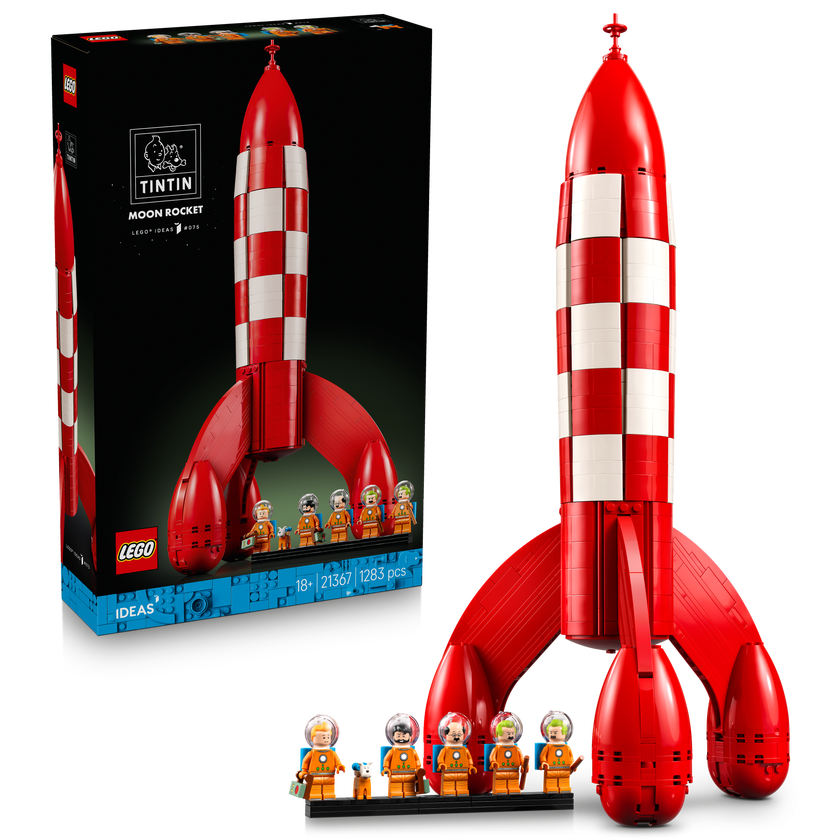 LEGO® Ideas Tintin® månraket Byggset 21367