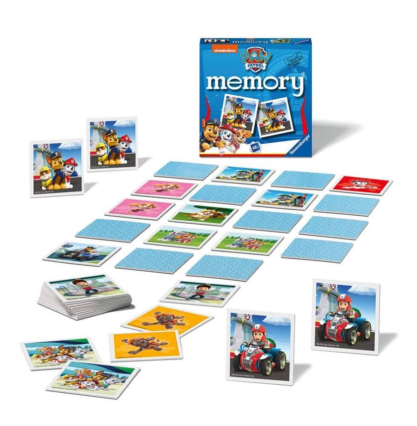 Ravensburger, Paw Patrol Mini Memory D/F/I/Nl/En/E/Pt