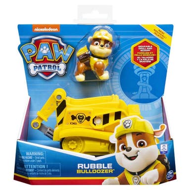 WEBBFYND Paw Patrol Basic Vehicle Rubble