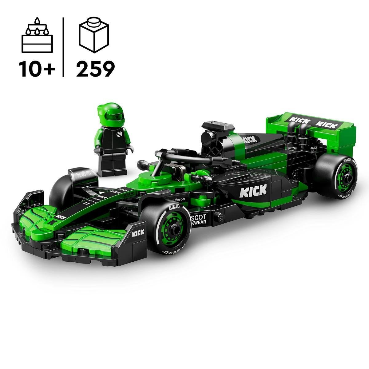 LEGO Speed Champions 77247, KICK Sauber F1® Team C44 Race Car