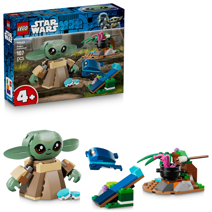 LEGO® Star Wars™ Grogu’s Homestead Bygg- och lekset 75443