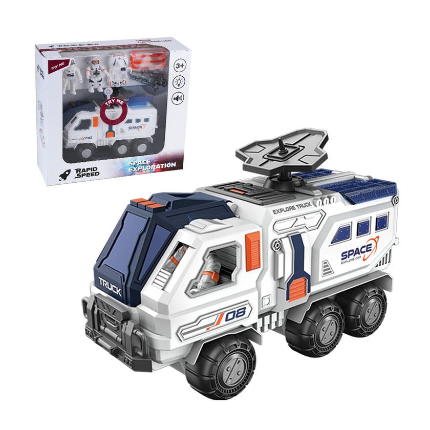 Rapid Speed - Rymdbil med ljud & ljus