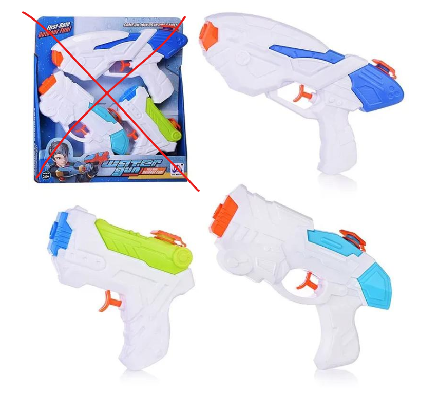 Aqua Blaster, Blaster 3-Pack L