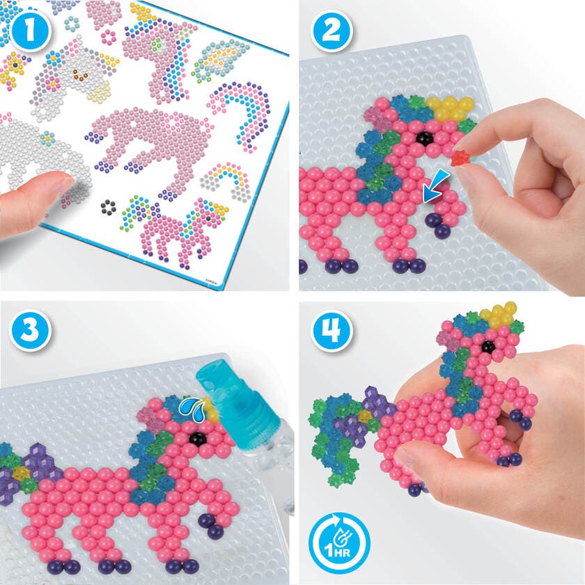 Aquabeads - Mystisk enhörning pysselset