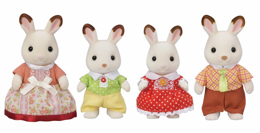 Sylvanian Families - Familjen Chokladkanin