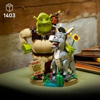 LEGO® Shrek: Shrek, Åsnan och Mästerkatten Figurset 72423