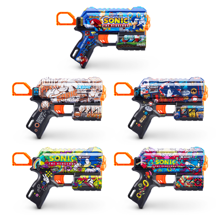 XSHOT SKINS-FLUX(8 Darts) SONIC